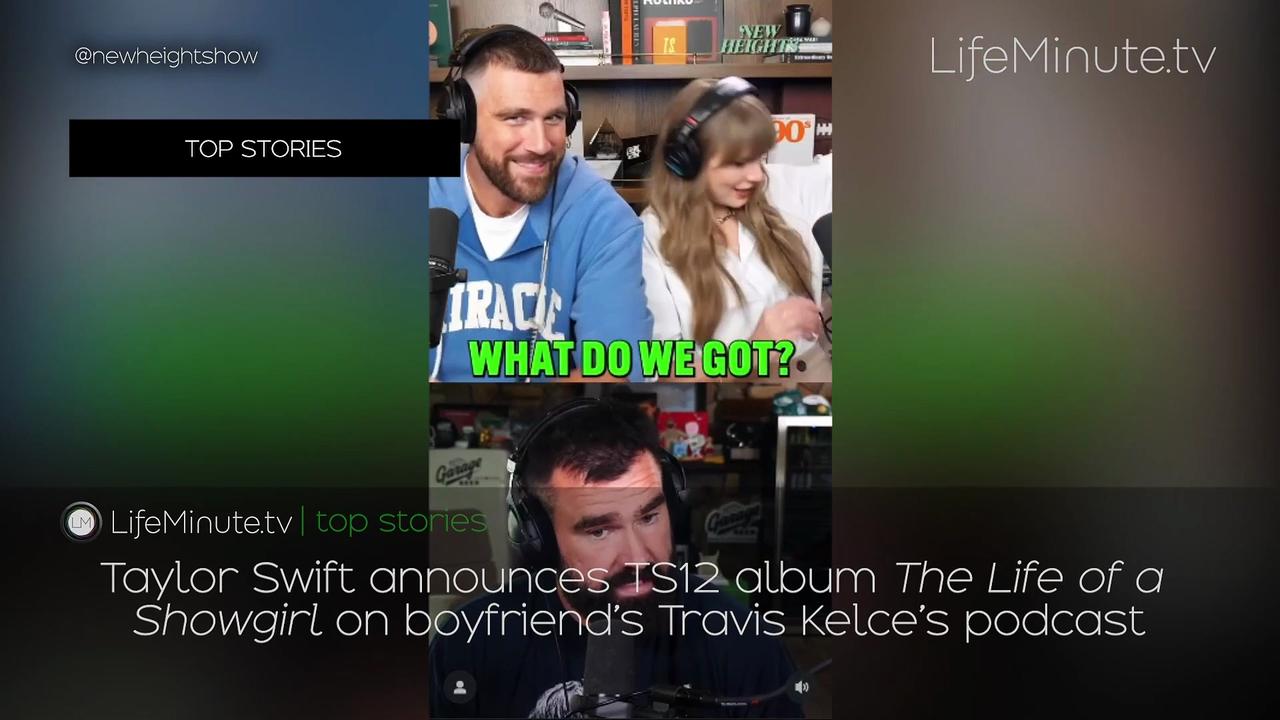 Taylor Swift Announces New Album on Travis Kelce's Podcast; Noah Centineo to Step into Role of Rambo in Prequel Film; National V