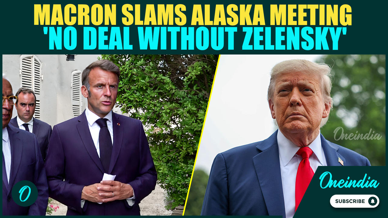BREAKING: Trump, Putin Ceasefire 'NOT ACCEPTABLE'—Macron Confirms NATO Shut Out, Calls 3-Way Summit
