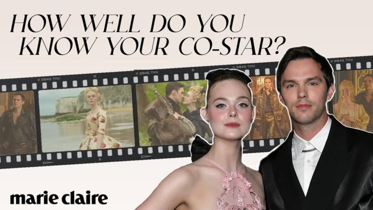 Elle Fanning and Nicholas Hoult | How Well Do You Know Your Co-Star  | Marie Claire
