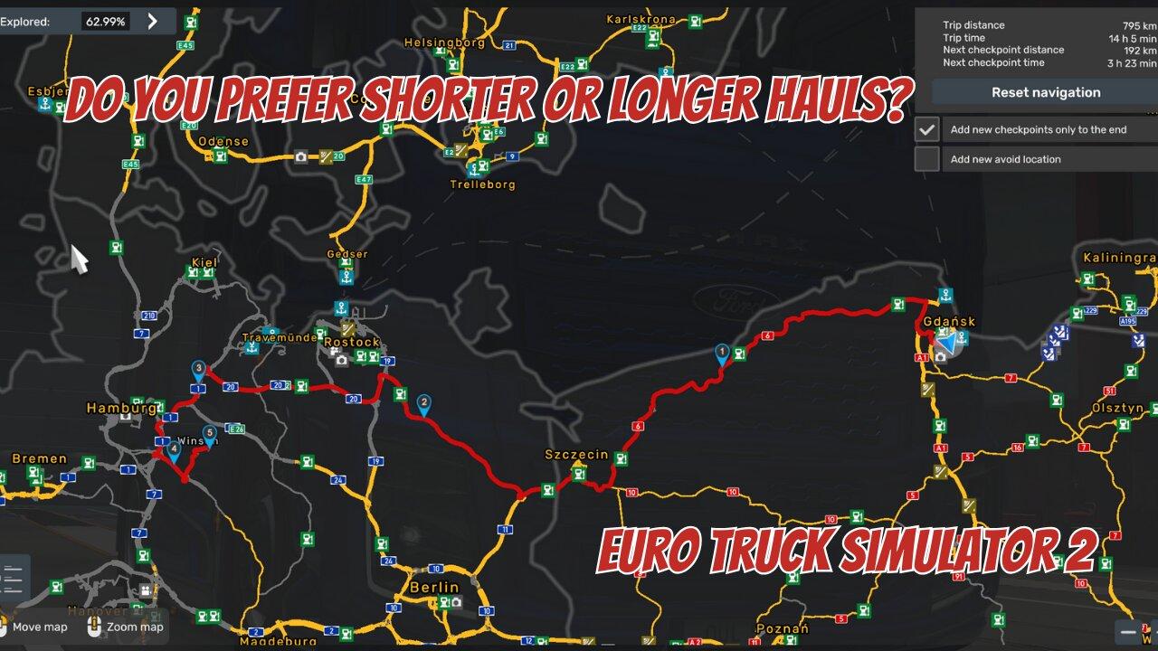 Do you like shorter or longer hauls?