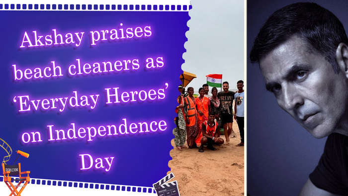Akshay Kumar meets ‘real-life heroes keeping beaches clean’ while playing beachside volleyball