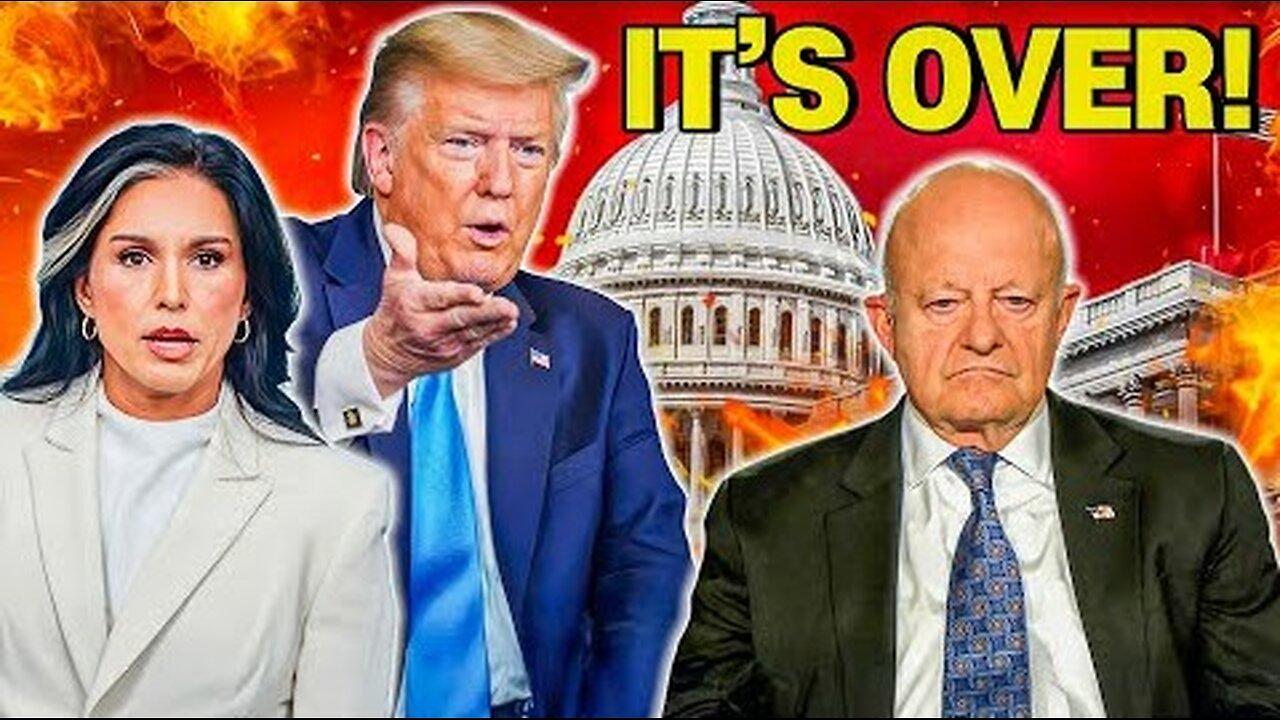 PANIC MODE: Tulsi Gabbard’s Explosive Move Leaves James Clapper REELING!
