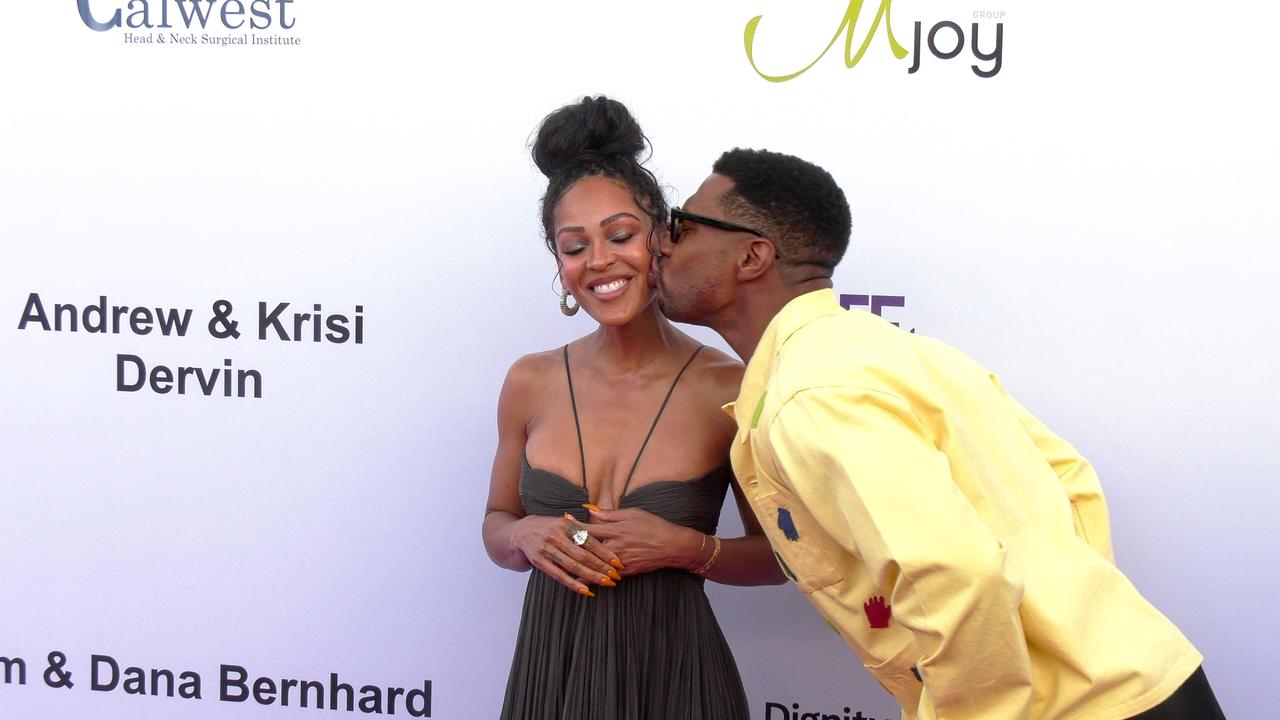 Meagan Good attends the 'Harold and Carole Pump Foundation 25th Anniversary Celebrity Dinner' red carpet in Los Angeles