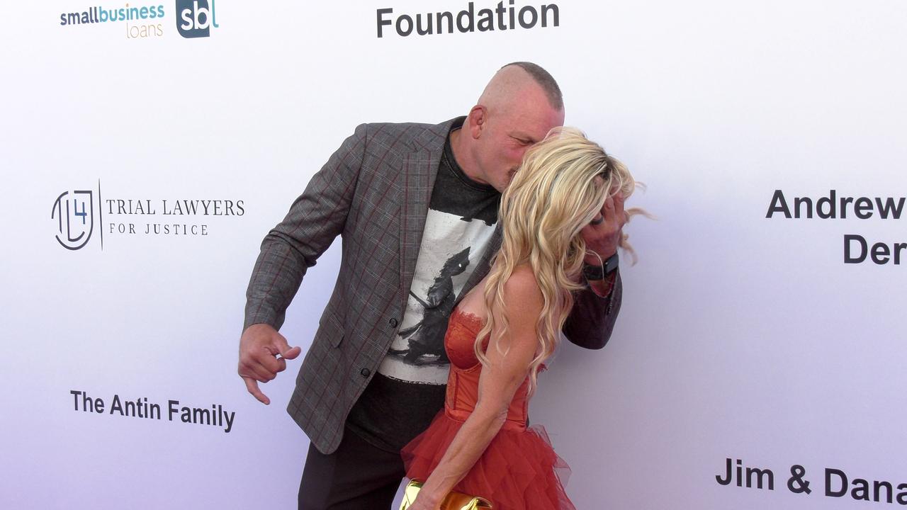 Chuck Liddell and Heidi Northcott 'Harold and Carole Pump Foundation 25th Anniversary Celebrity Dinner' Red Carpet