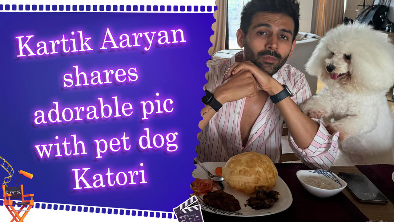 Kartik Aaryan’s weekend feast: Cchole bhatoore in company of pupper Katori