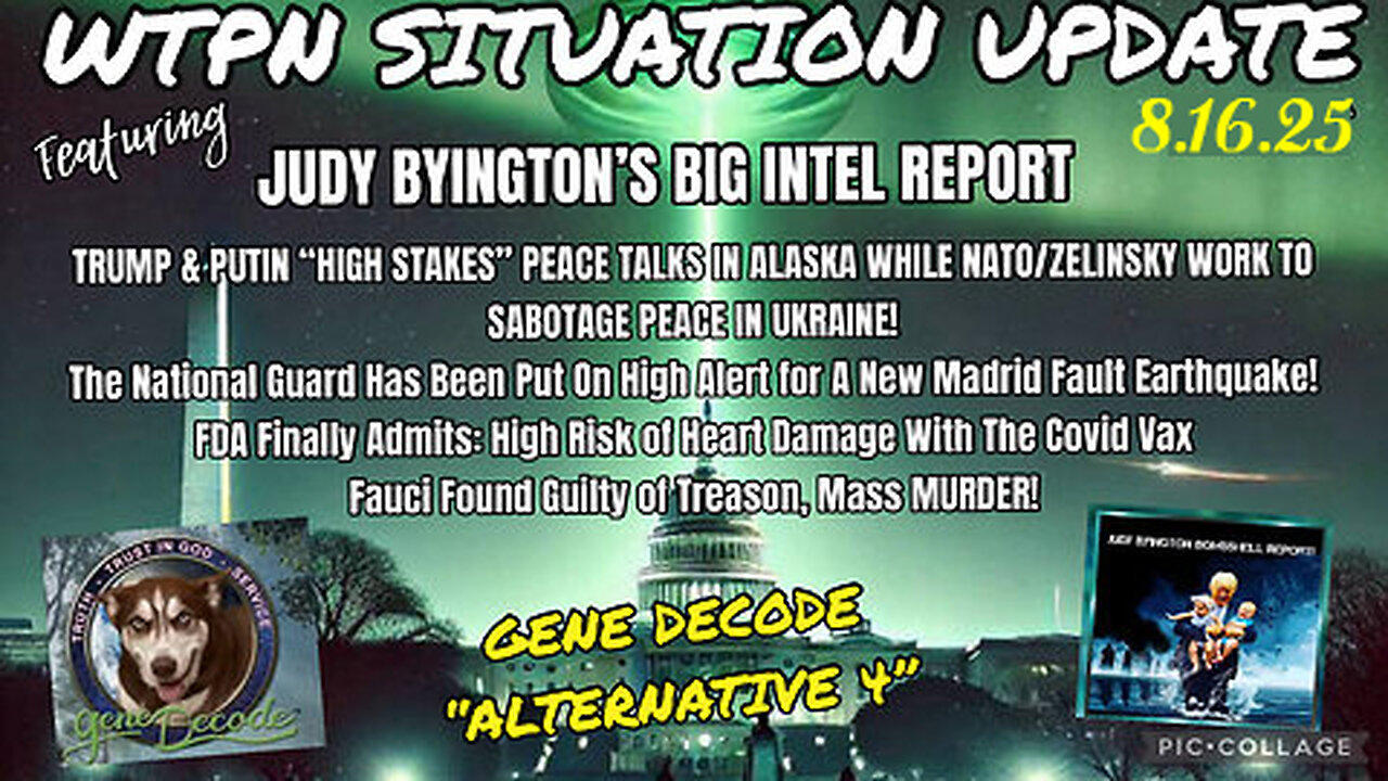 SG Anon. Juan O Savin ~ Situation Update 16.8.25. X22 Report.Trump News