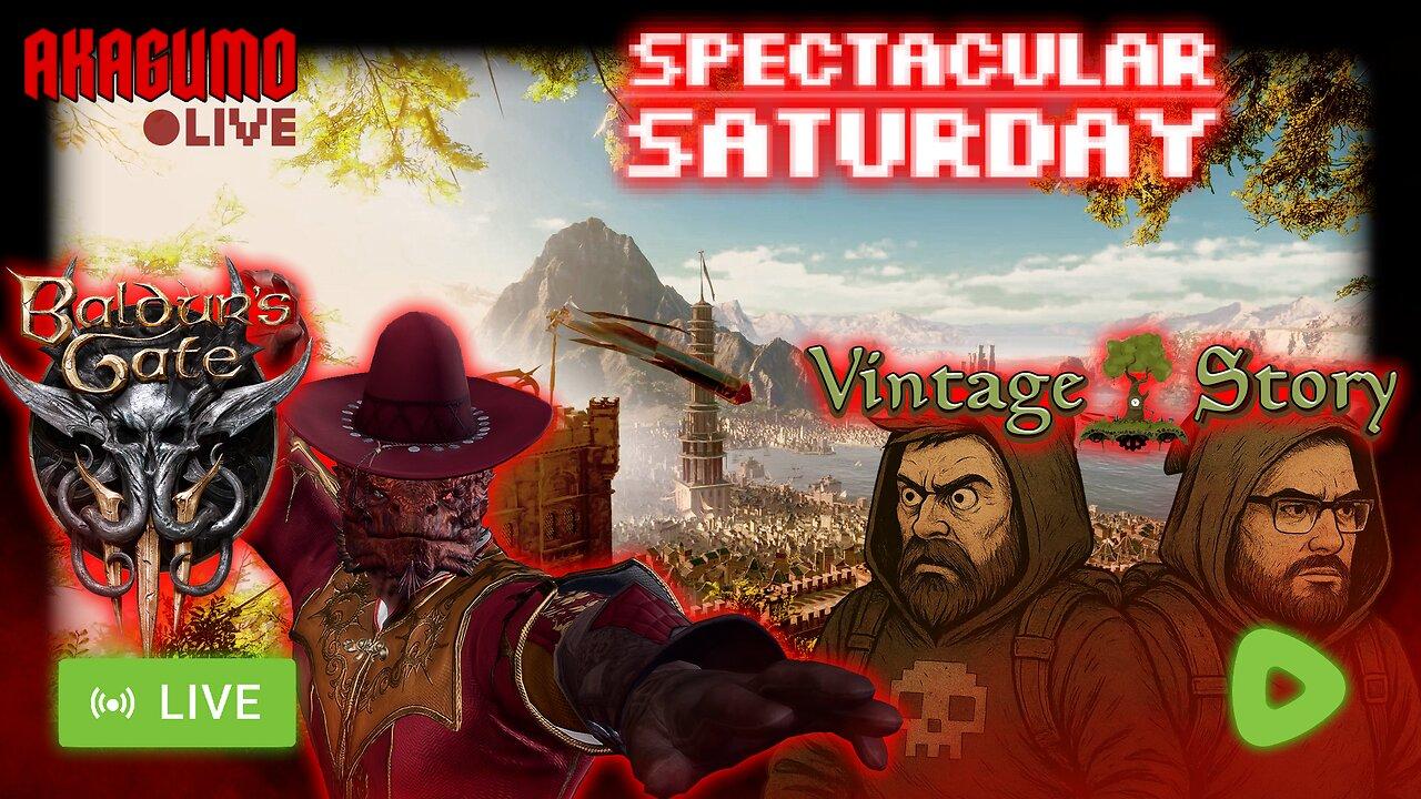 🕸 LIVE - AKAGUMO - SPECTACULAR SATURDAY #28 - VARIETY!