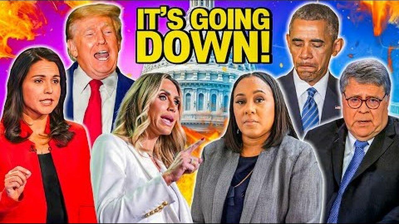 BREAKING: Tulsi Gabbard & Lara Trump Drop Bombshell on Bill Barr & Fani Willis — Obama ERUPTS!