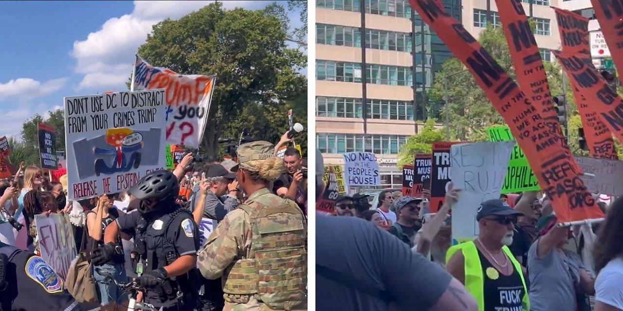 LIVE: Another Soros Funded Aids Commie Protest, Trump To Meet With Ukraine Coke Head Monday