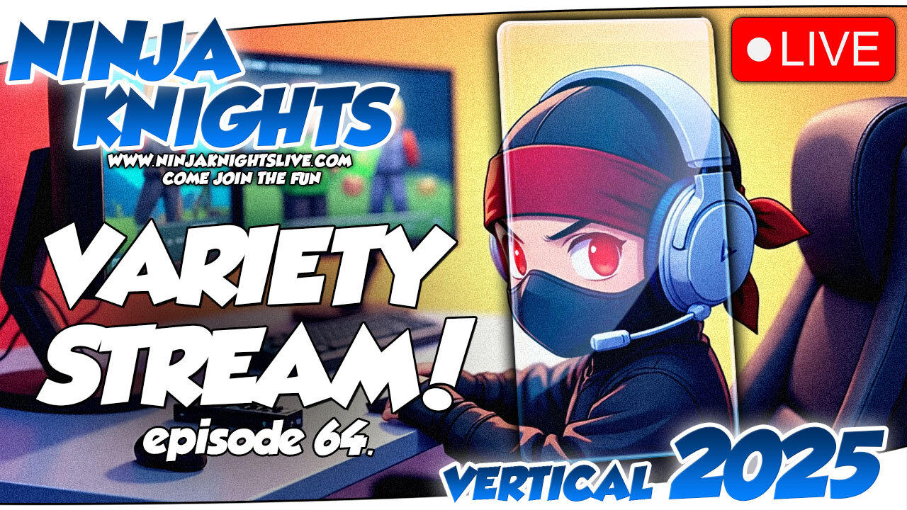 Variety Stream Vol.64: Join Lil Ninja & Knight in Fortnite & Minecraft #gaming #letsplay #livestream