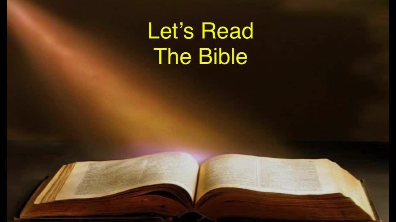 Let's Read The Bible - Book Of Proverbs