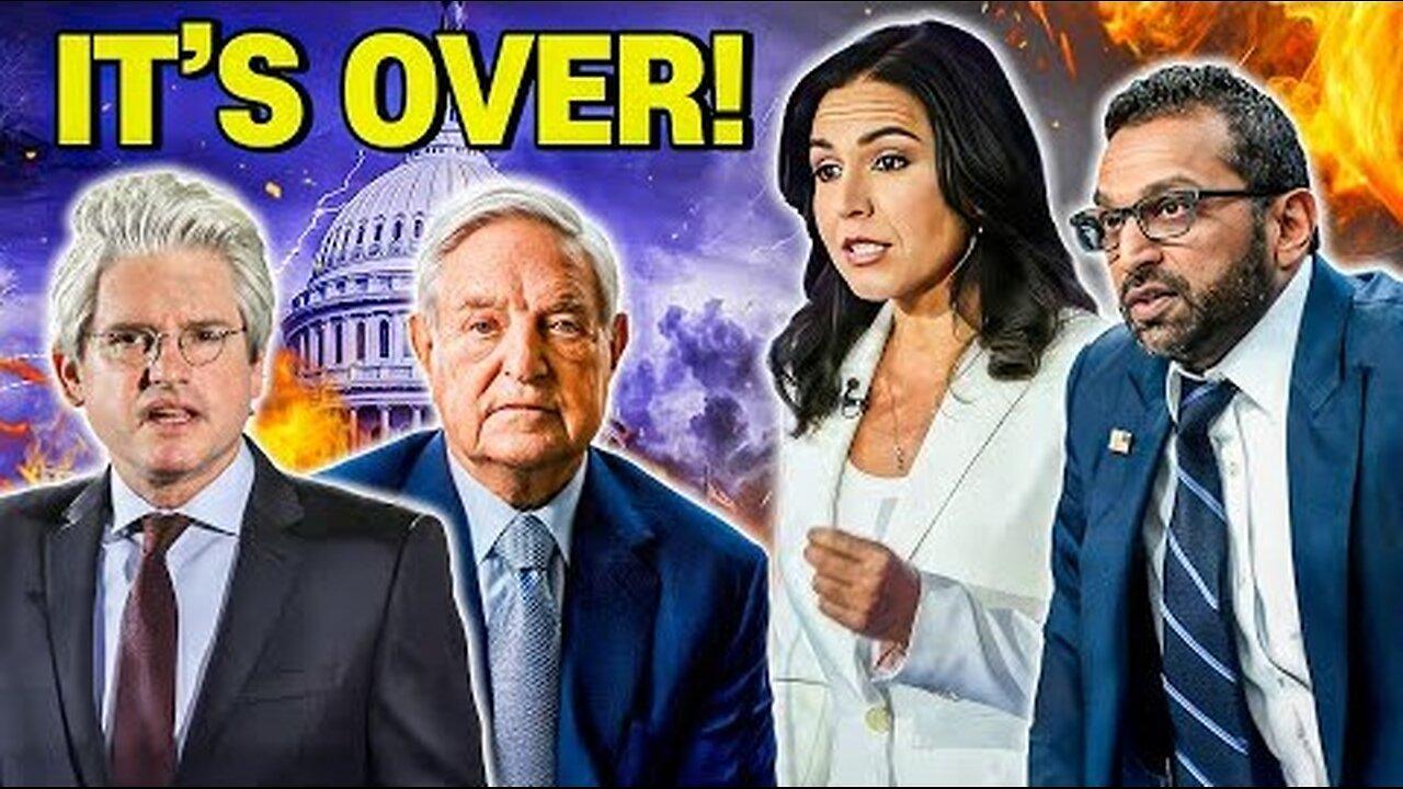 Tulsi Gabbard & Kash Patel DROP BOMBSHELL on George Soros & David Brock — America STUNNED