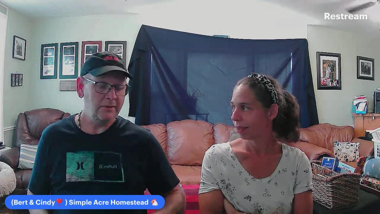 LIVE @ 4PM EST 8/17/25 ~ Simple Acre Homestead #34