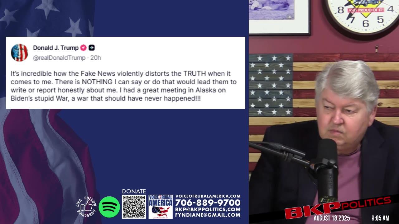 LIVESTREAM - 8:00am ET - Voice of Rural America with BKP