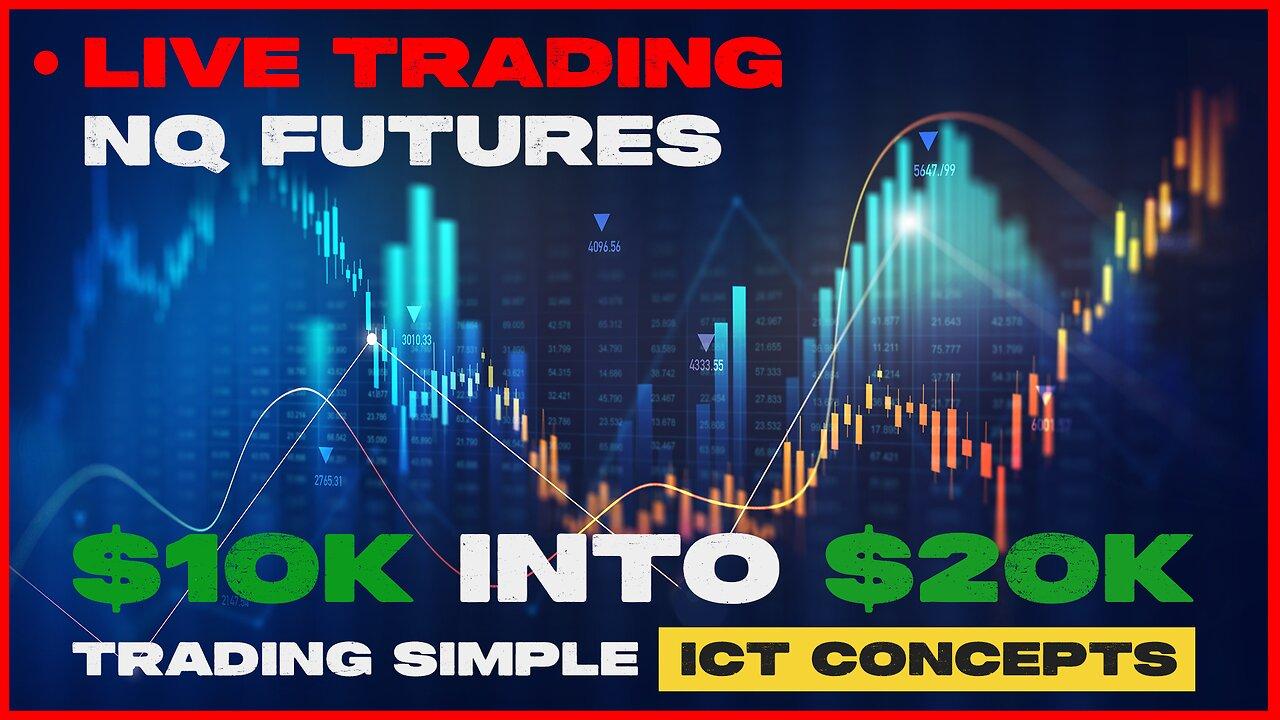 Live Day Trading NQ Futures | 8.18.25 | ICT Price Action