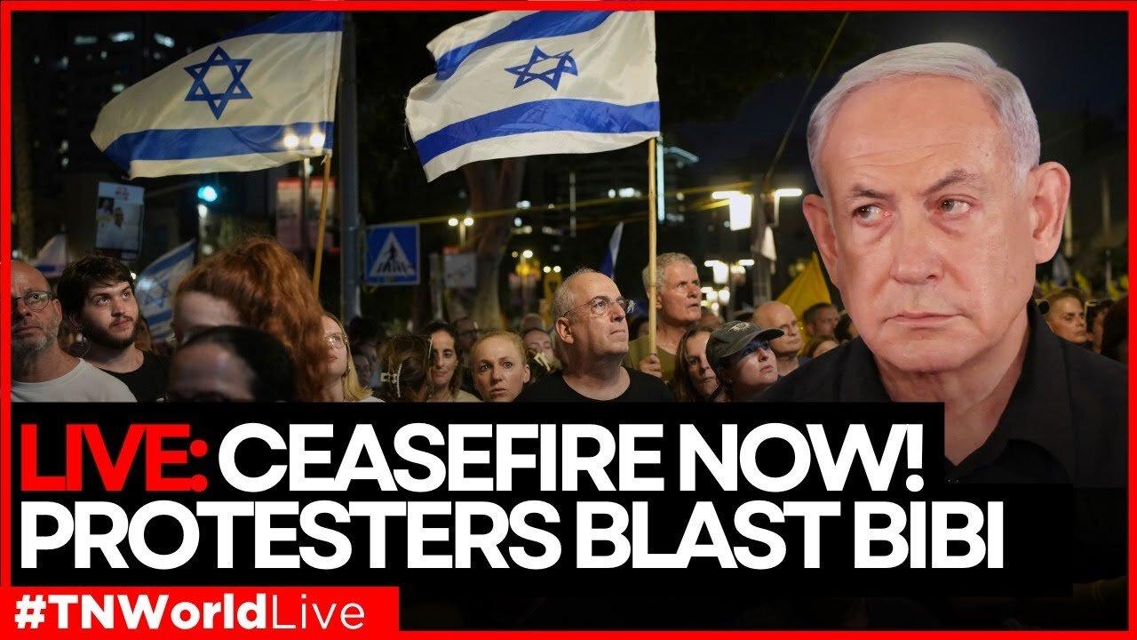 Israel Protest News LIVE | Tel Aviv Protesters Demand Hostages Released, Slam Bibi