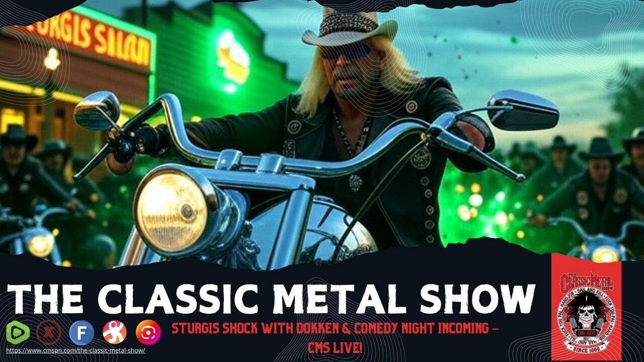 Sturgis Shock with Dokken & Comedy Night Incoming (Commercial Free)