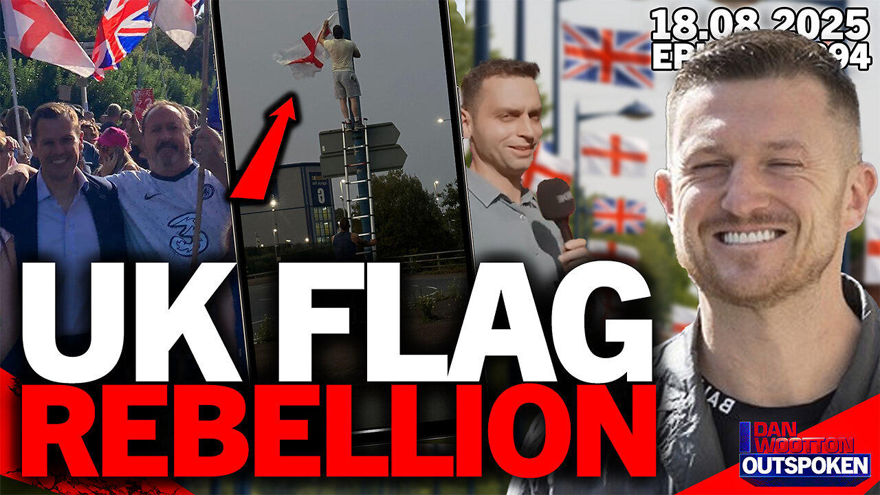 🚨LIVE! UK ERUPTION AS FLAG REBELLION SWEEPS NATION AS ROBERT JENRICK JOINS MIGRANT HOTEL PROTESTS🚨