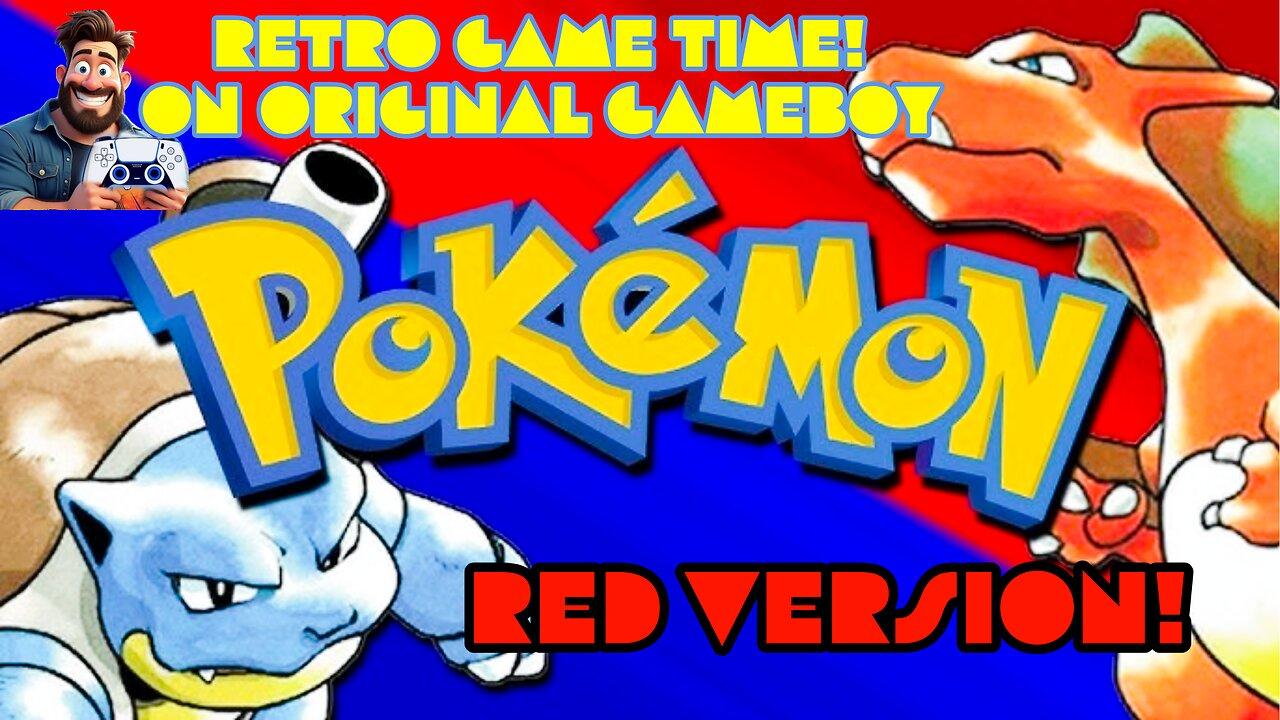 RETRO GAME TIME on Rumble Premium! - OG Pokemon Red PART 4