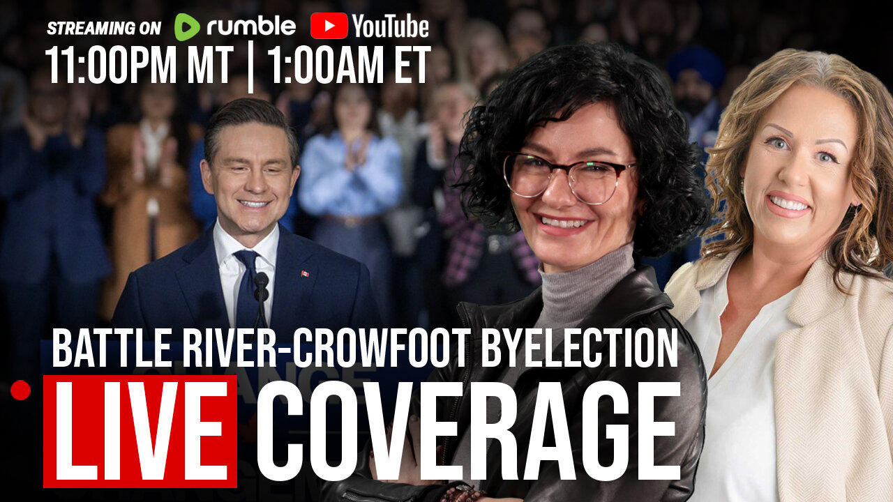 LIVE: Poilievre's race in Battle River-Crowfoot – Special Rebel Election Coverage Tonight!