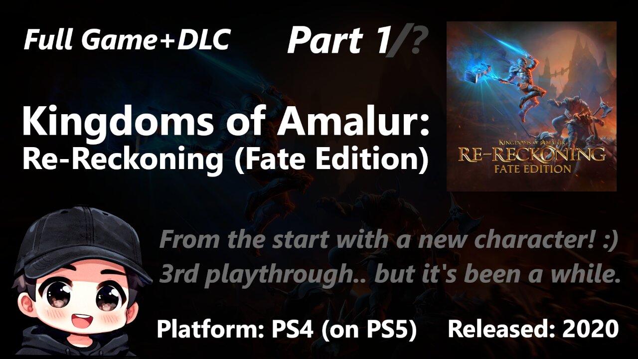 Kingdoms of Amalur: Re-Reckoning (Fate Edition) - Part 1/? (PS4 version on PS5)