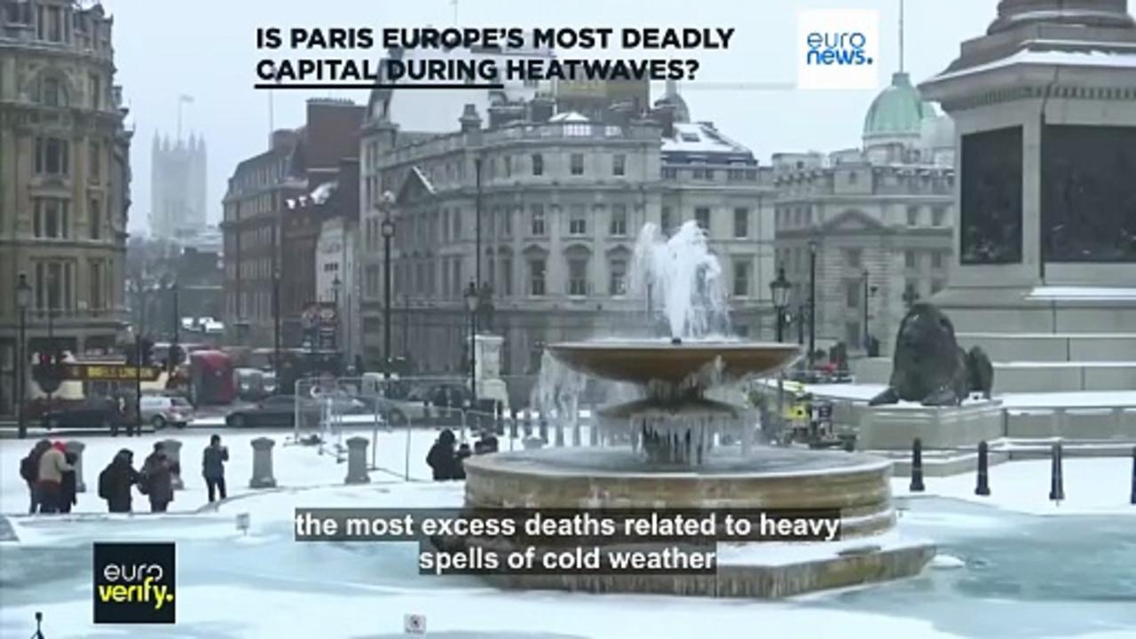 Is Paris Europe's most deadly capital during heatwaves?