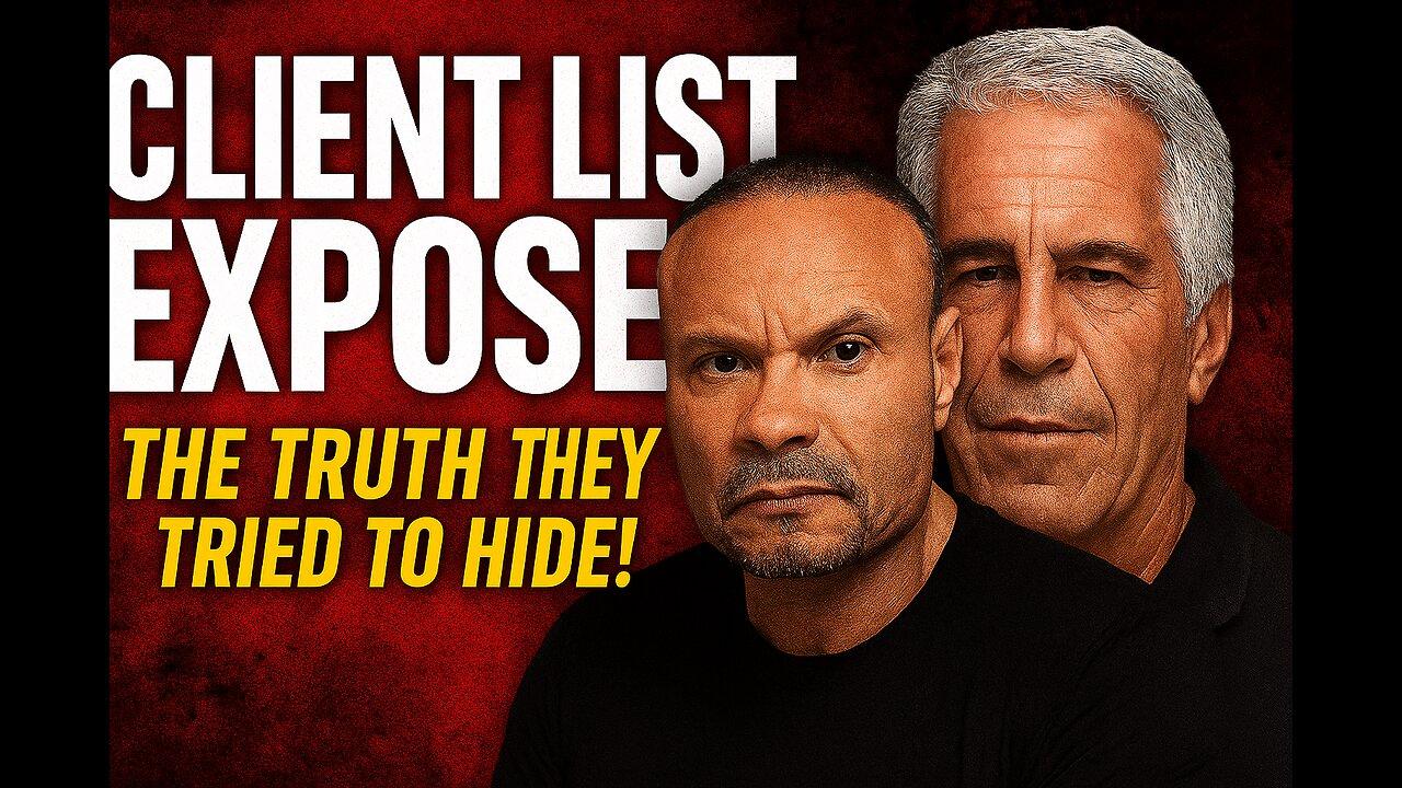 Epstein’s Client List Unsealed – The Truth They | The Dan Bongino Show Tried to Hide!
