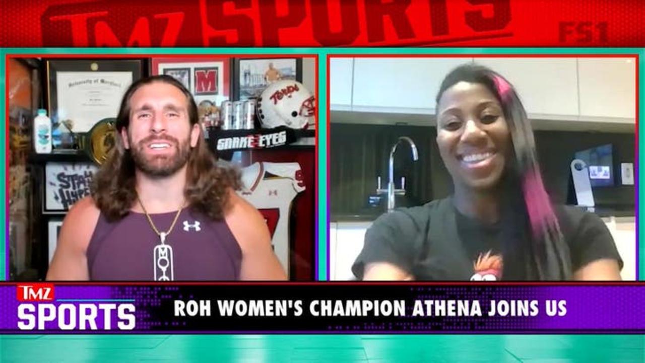 AEW Star Athena Wants to Beat Toni Storm
