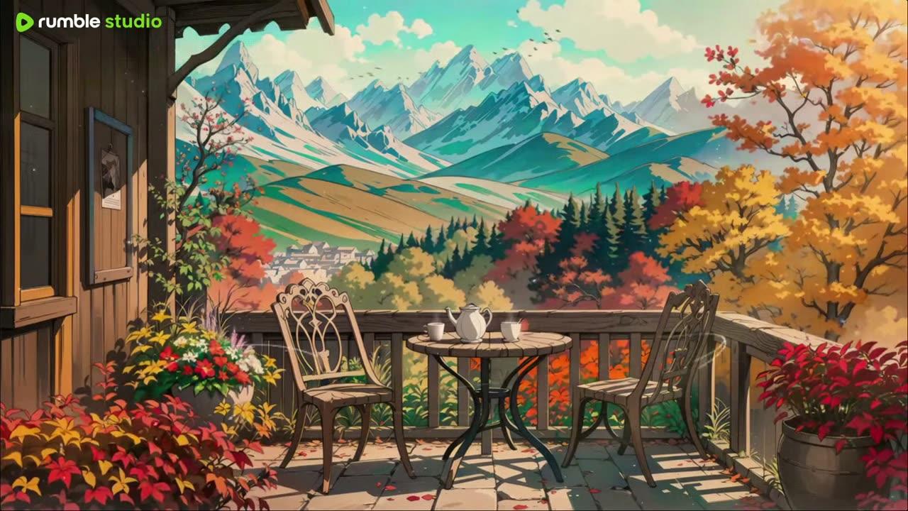 Autumn Coffee Forest 🍂 | Chill Lofi Beats to Study, Relax & Unwind ☕