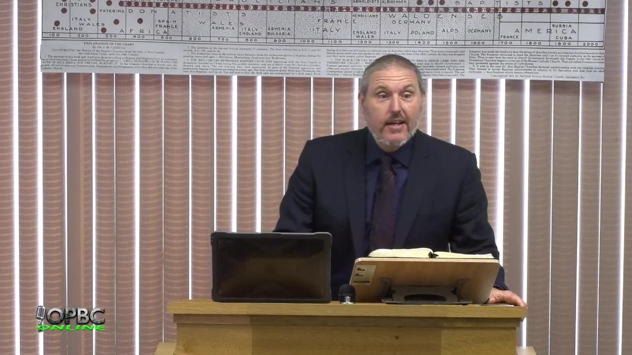Sunday Morning Preaching Service