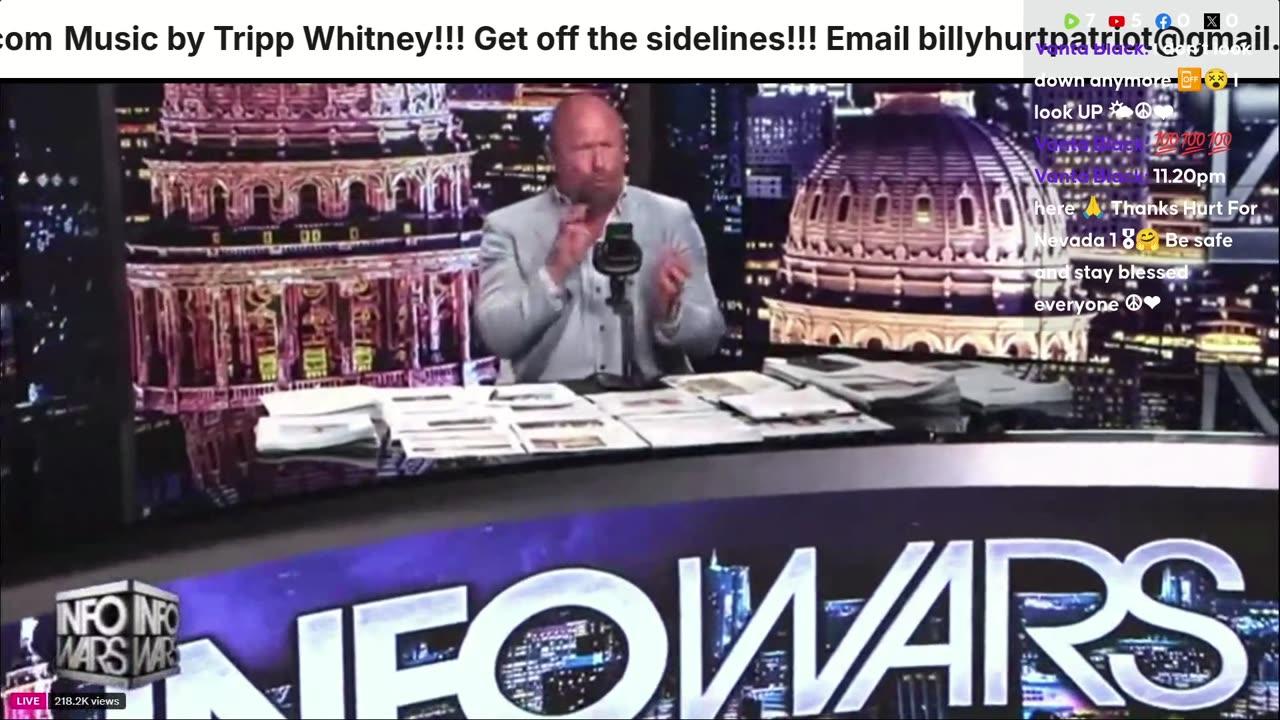 Alex Jones, Info Wars, 08/24/2025
