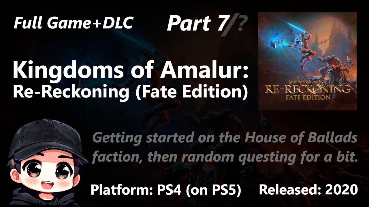 Kingdoms of Amalur: Re-Reckoning (Fate Edition) - Part 7/? (PS4 version on PS5)