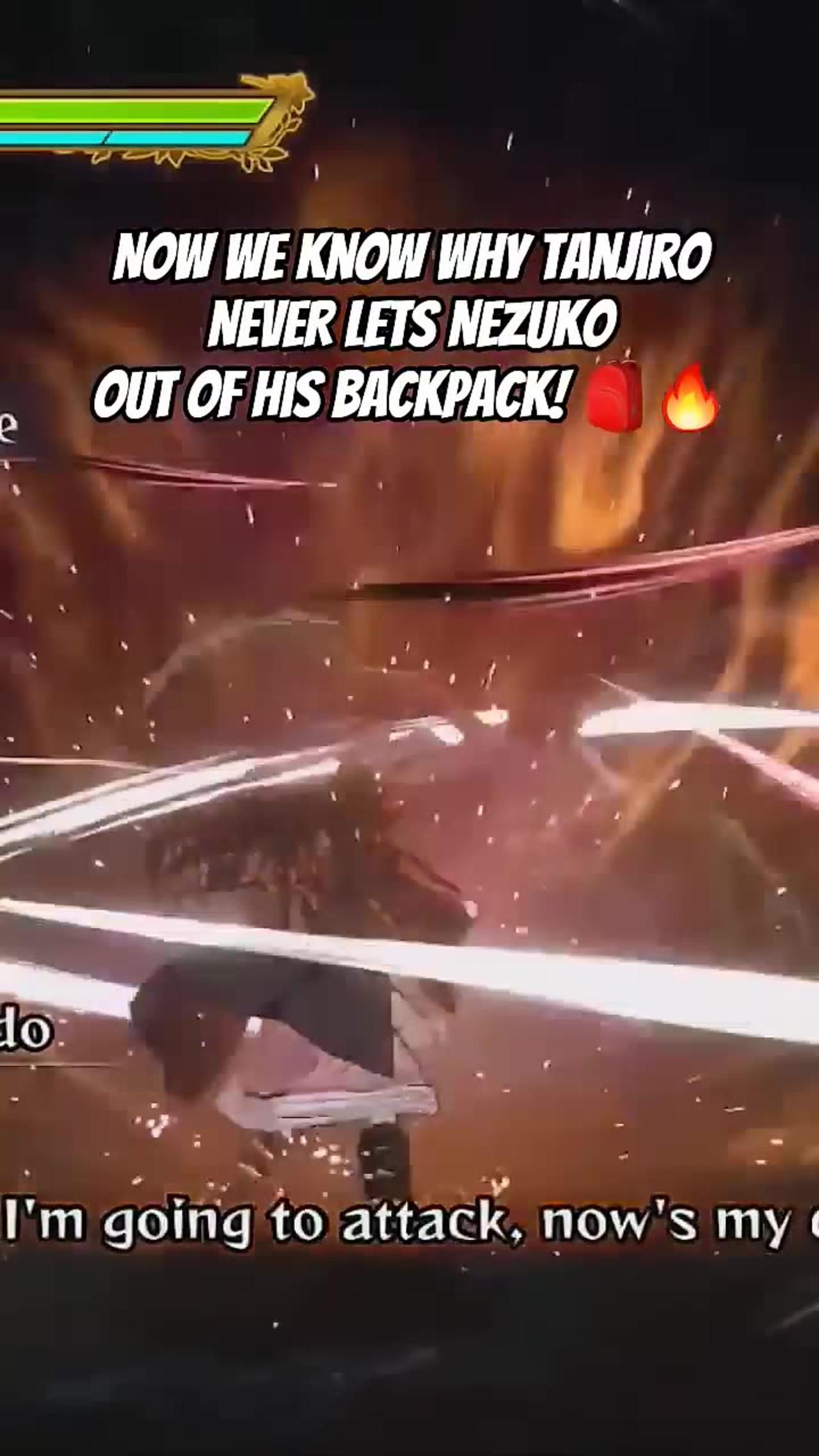 Nezuko’s Ultimate Unleashed! 🔥 Why Tanjiro Hides Her in His Backpack 🎒😱 Epic Demon Slayer