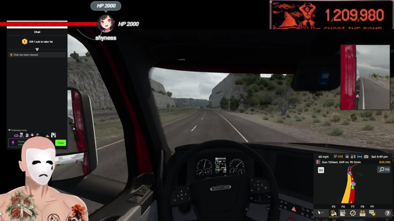 American Truck Driver Sim, played by a former Truck Driver