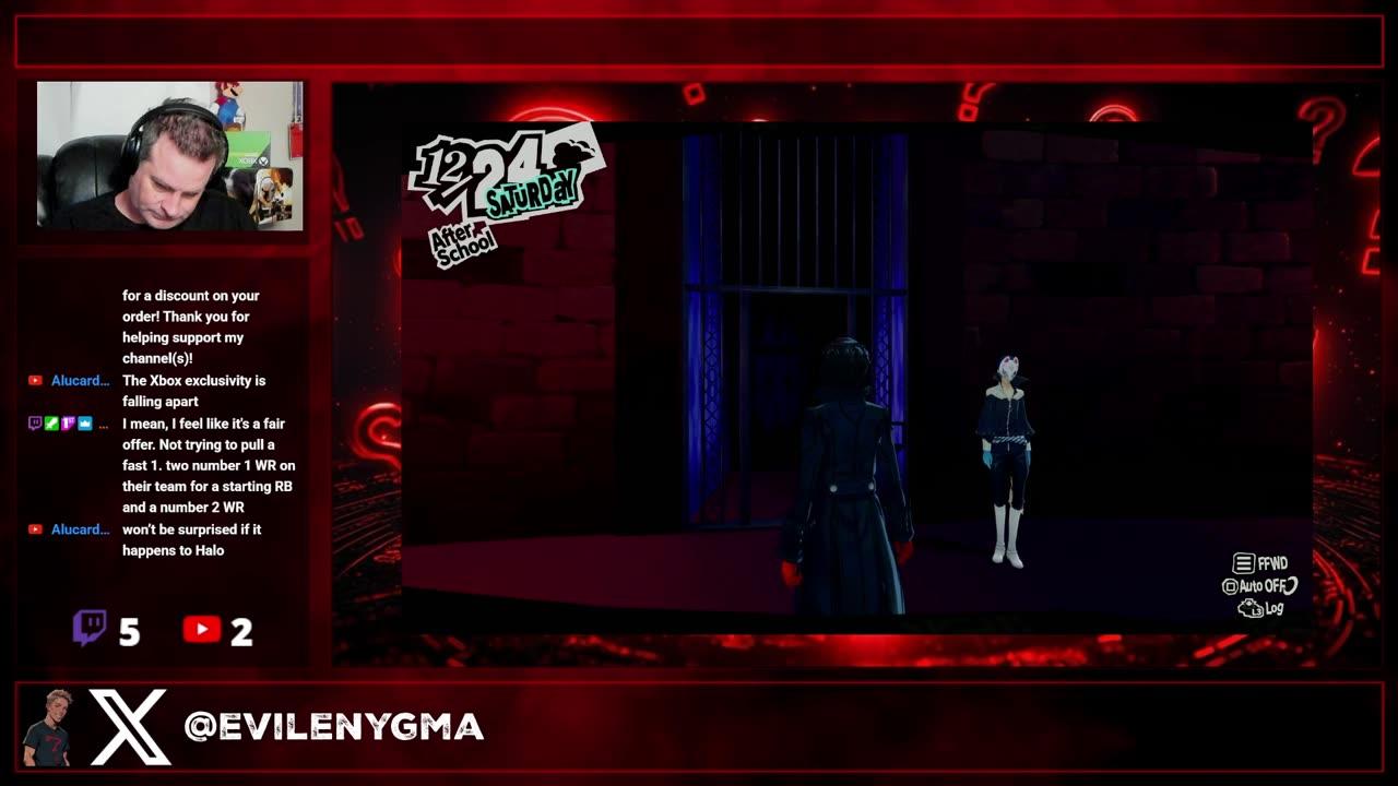 Monday's Persona 5 Royal Stream!