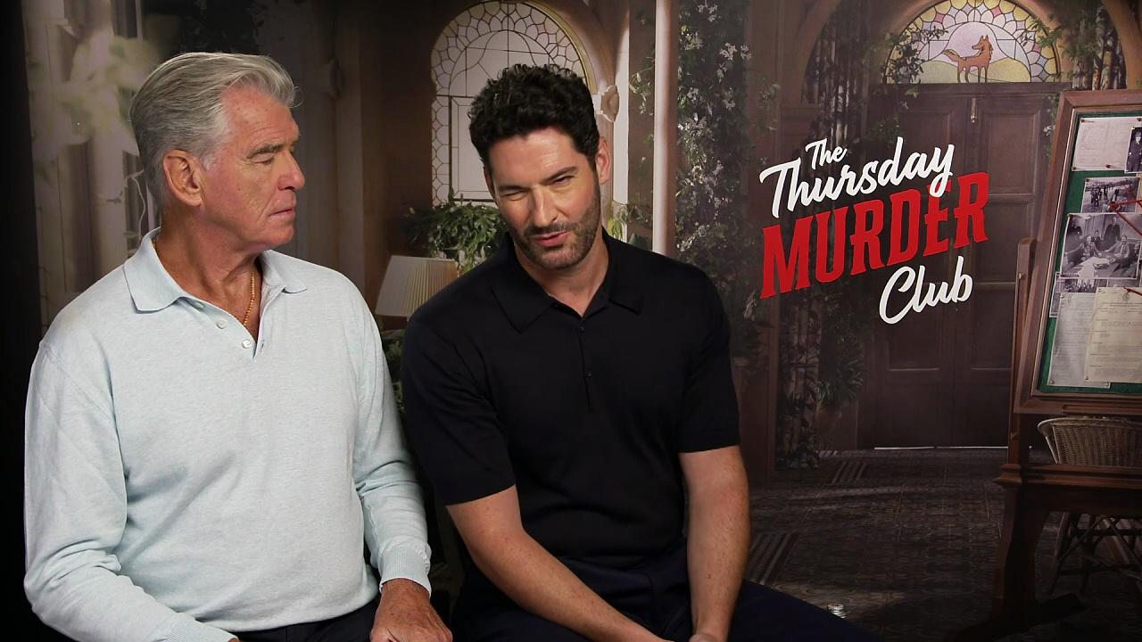Pierce Brosnan Labels Tom Ellis A 'Chatty Cathy'