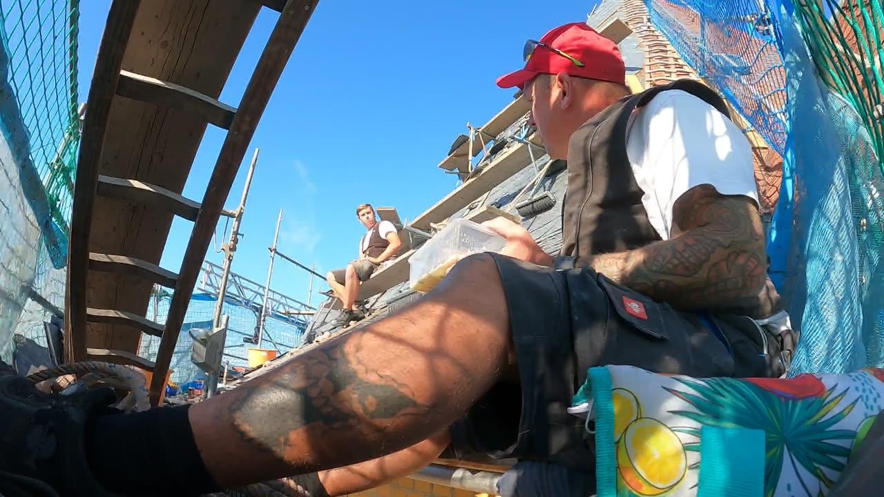 Anfang und Endort - Teil 25 - 26.08.2025 - Schuppendeckung Wasserturm Paunsdorf