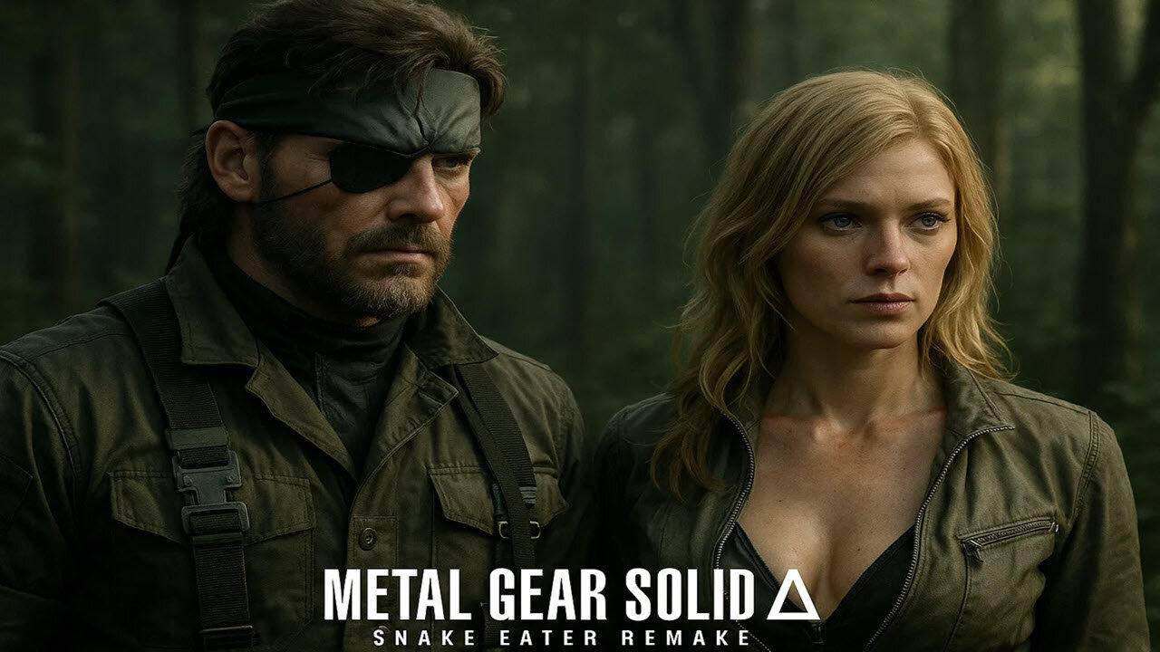 MGS Delta Snake Eater REMAKE Gameplay