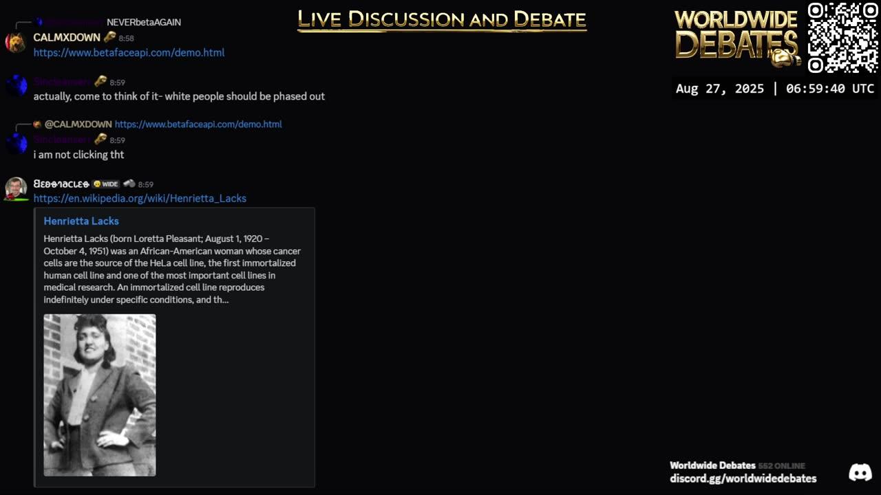 0036 - Worldwide Debates LIVE - YouTube/Rumble/Twitch/Kick
