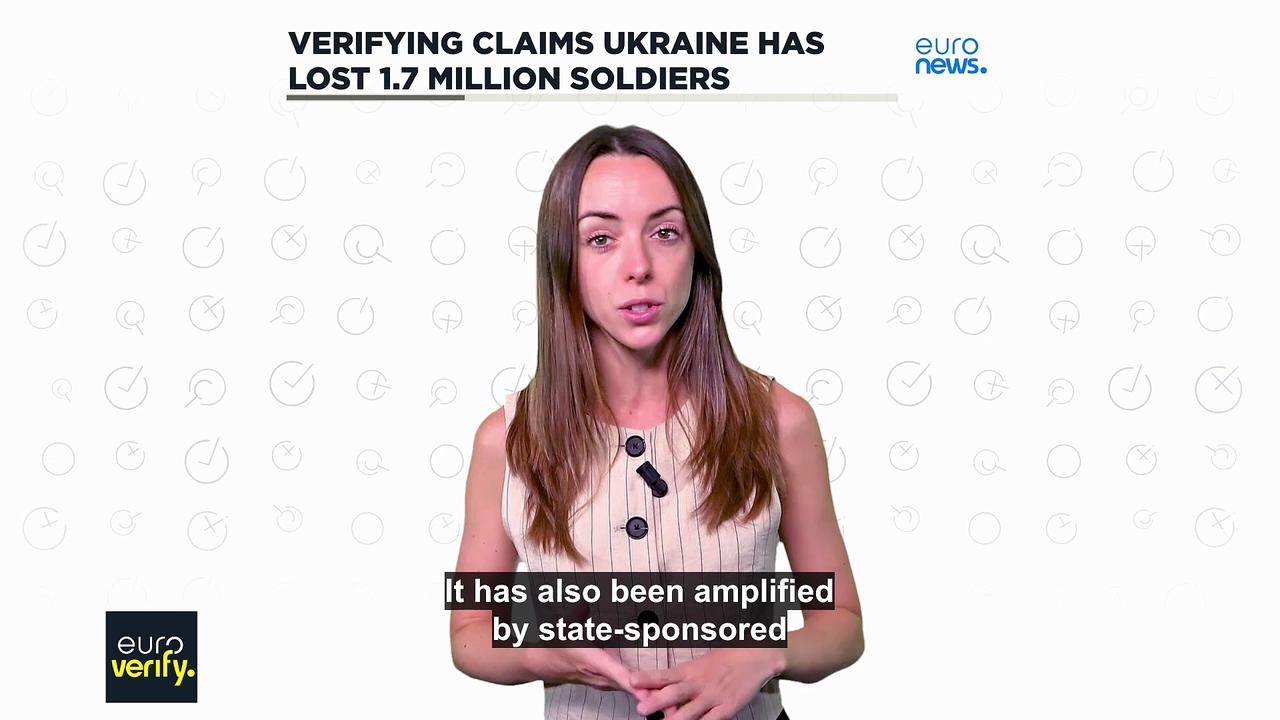 Verifying Russian propagandists' claim that Ukraine has lost 1.7 million soldiers