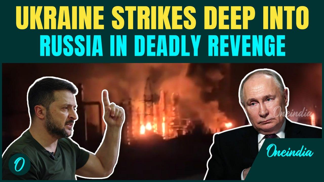 BREAKING: Ukraine’s DEADLIEST Revenge Yet? Kyiv Hits Russian Refineries After Moscow Kills 14