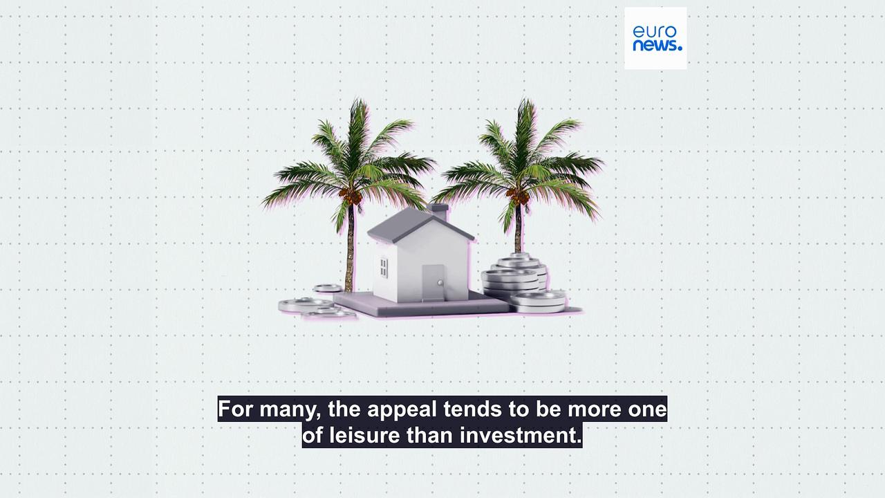 Which EU countries lead in second-home ownership?