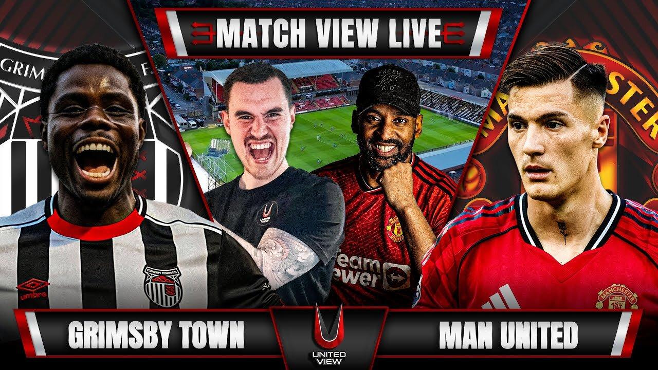 GRIMSBY TOWN 2-2 MANCHESTER UNITED (12-11p) LIVE | CARABAO CUP MATCH VIEW