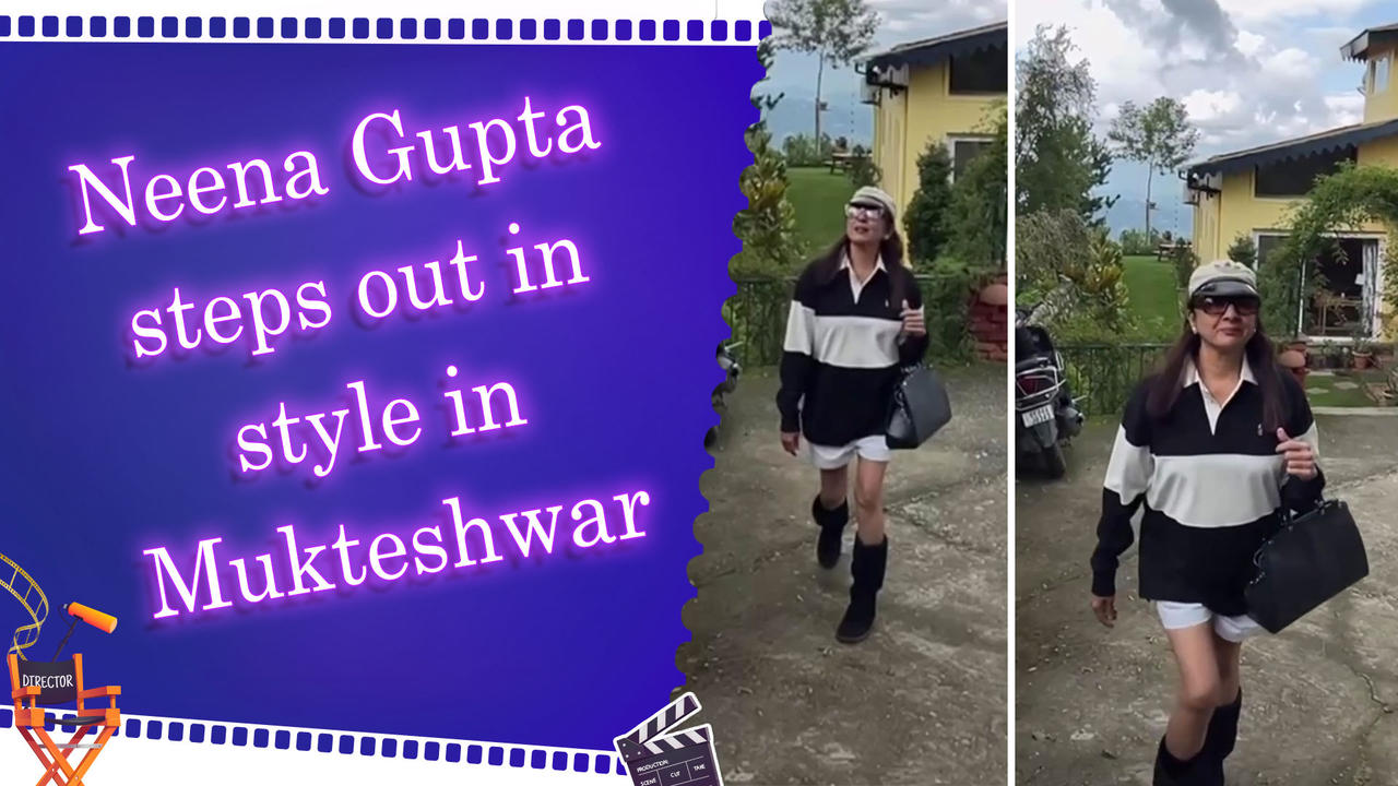 Neena Gupta enjoying nature and beauty of Mukteshwar! shared a beautiful video