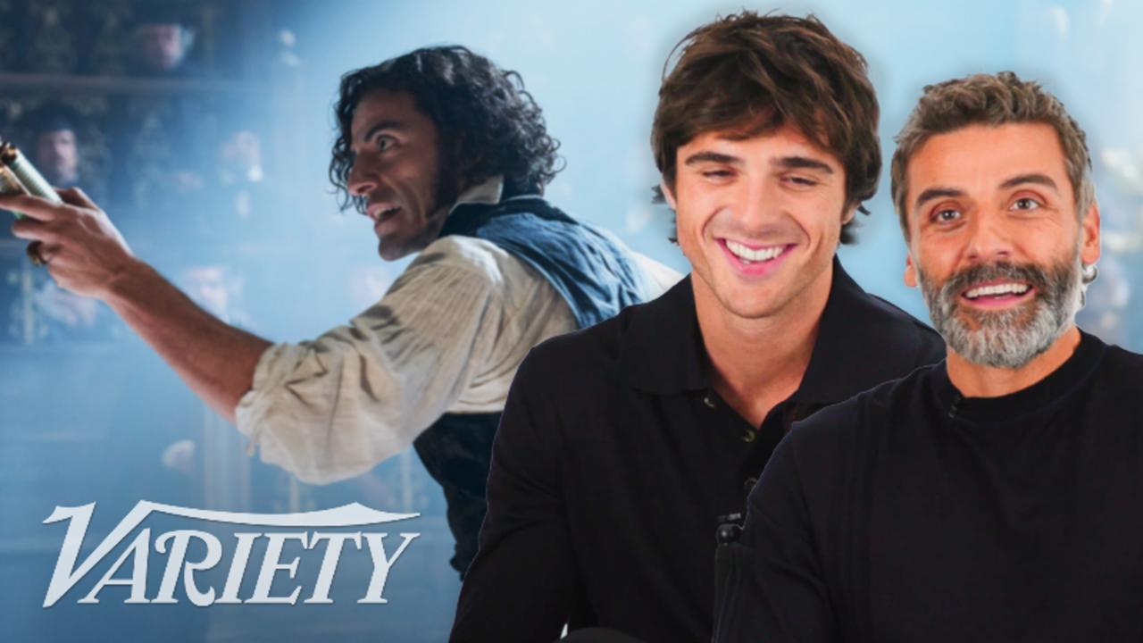 Jacob Elordi & Oscar Isaac on Bringing Guillermo Del Toro's 'Frankenstein' to Life