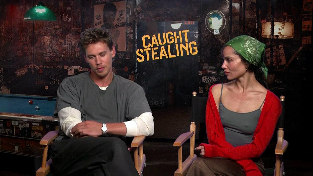 The Cast of Caught Stealing Talk Overcoming Nerves & Fear