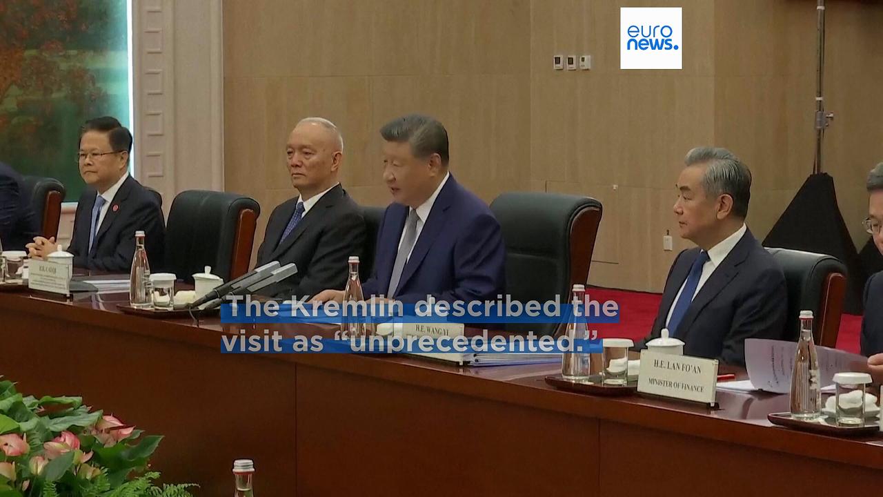 Putin arrives in China for key regional security summit amid stalled Ukraine peace talks
