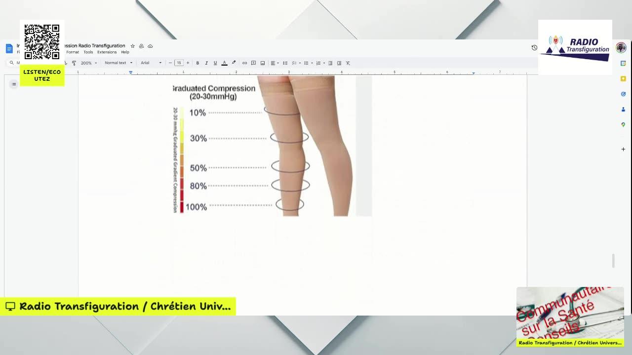 Bas de compression avec circulation / wôl ba sipô nan sikilasyon sang