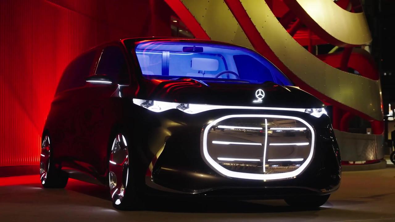 The Mercedes-Benz Vision V in California - Design in Studio