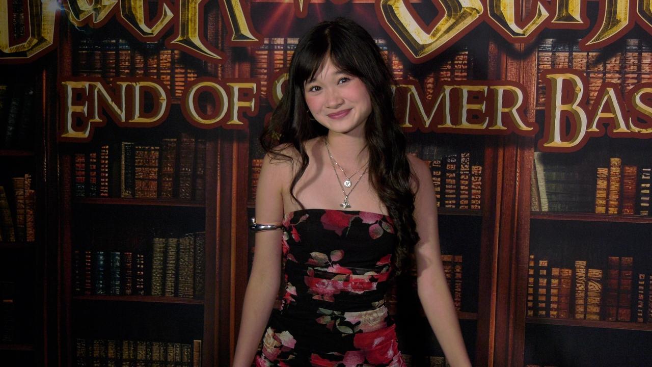 Venice Wong attends the Jet House Back-to-School Bash red carpet
